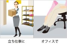 立ち仕事に オフィスで