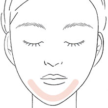 あご・フェイスラインにできるニキビの原因と対策を紹介します。